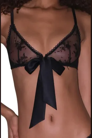 FLEUR DU MAL Untie Me Underwire Demi Bra in at Nordstrom, Size 32C