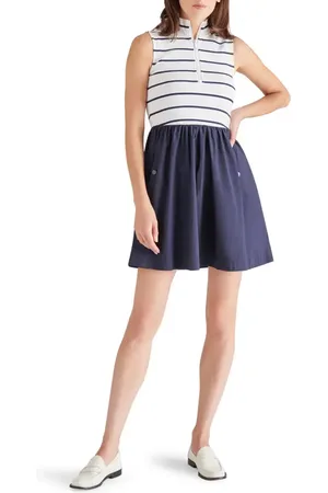 Steve Madden Lyon Half Zip Minidress in at Nordstrom, Size X-Large