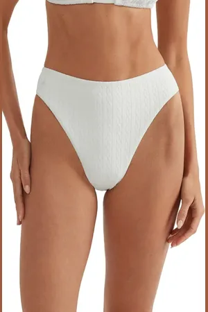 Ralph Lauren High Waist Bikini Bottoms in at Nordstrom, Size X-Large