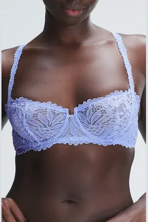 Savage X Fenty Romantic Corded Lace Unlined Underwire Bra in at Nordstrom, Size 38Dd