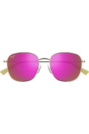 Maui Jim Olali AF 55mm Polarized Square Sunglasses in at Nordstrom