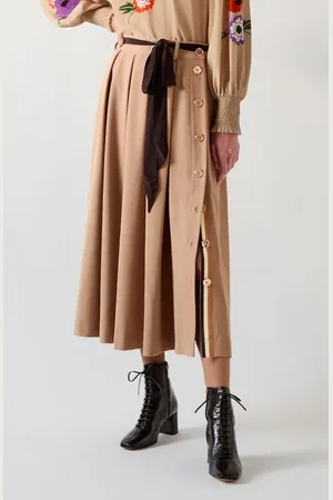 LK Bennett Joel Twill Skirt in at Nordstrom, Size 12 Us