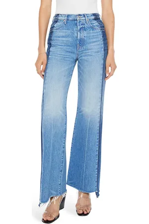 Mother The Tux Sidestepper Sneak Frayed High Waist Bootcut Jeans in at Nordstrom, Size 30