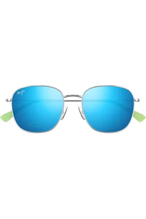 Maui Jim Olali AF 55mm Polarized Square Sunglasses in at Nordstrom