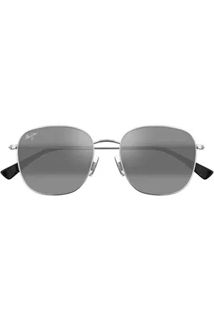 Maui Jim Olali AF 55mm Polarized Square Sunglasses in at Nordstrom