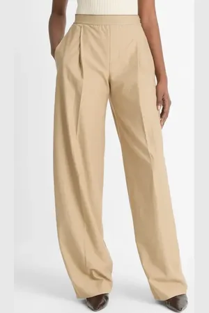Vince Pleated Elastic Waist Pants in at Nordstrom, Size 2