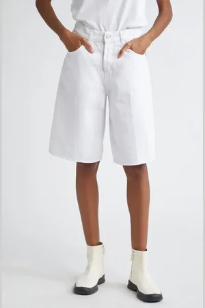 haikure Becky Wide Leg Denim Shorts in at Nordstrom, Size 26