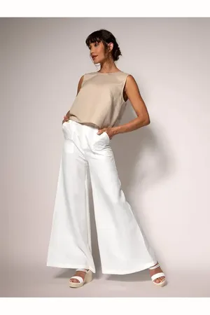 Tori Richard Sunshine Linen Maybelle Pant in at Nordstrom, Size 8