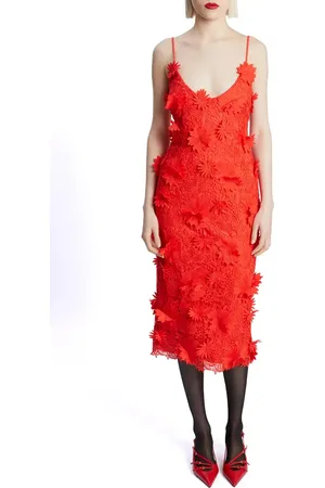 Bardot Adei Lace Midi Dress in at Nordstrom, Size 2