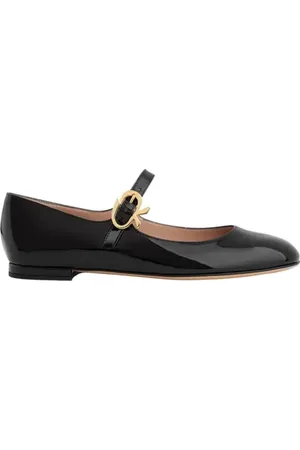 Gianvito Rossi Mary Ribbon 05 Ballerina in at Nordstrom, Size 35.5