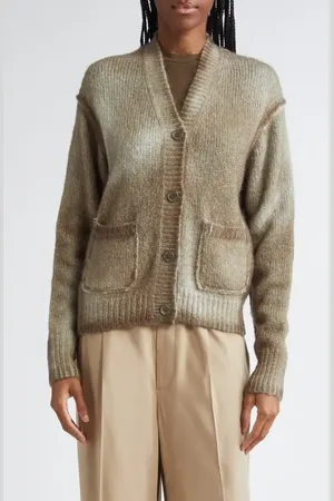 Acne Studios Kark V-Neck Oversize Cardigan in at Nordstrom, Size Medium