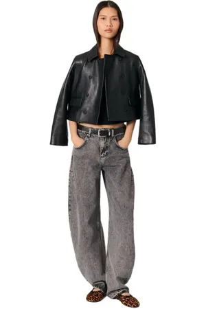 Maje Oversized balloon jean in at Nordstrom, Size 34 Eu