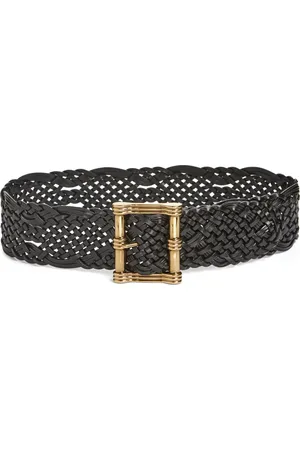 Etro Woven Leather Belt in at Nordstrom, Size 80