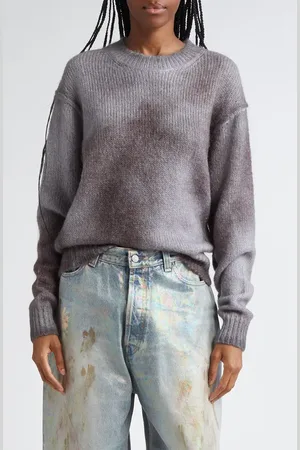 Acne Studios Koros Sprayed Crewneck Sweater in at Nordstrom, Size Medium