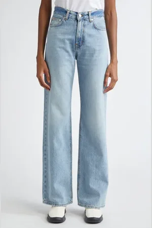 haikure Korea High Waist Straight Leg Jeans in at Nordstrom, Size 25