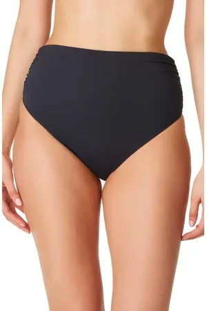 Rod Beattie Kore Shirred High Waist Bikini Bottoms in at Nordstrom, Size 4