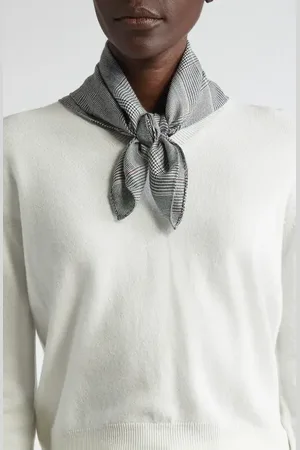 Johnstons Of Elgin Cashmere & Silk Square Scarf in at Nordstrom