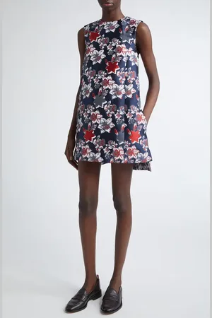 Thom Browne Floral Jacquard Shift Dress in at Nordstrom, Size 2 Us
