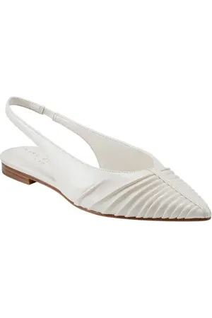 MARC FISHER Dalatee Slingback Pointed Toe Flat in at Nordstrom, Size 7