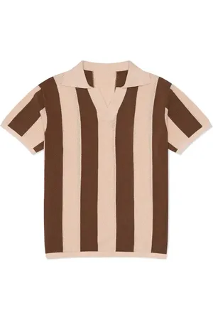 MAVRANS Stripe Textured Polo in at Nordstrom, Size X-Large