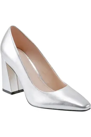 MARC FISHER Yalina Pointed Toe Block Heel Pump in at Nordstrom, Size 6.5