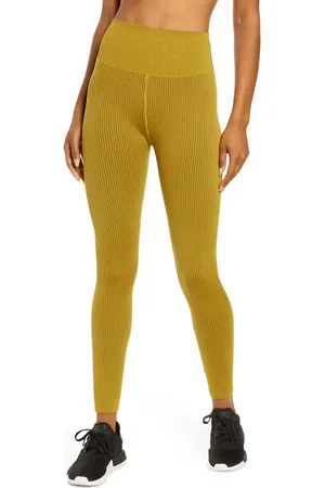 GOOD AMERICAN Seamless Chunky Rib Leggings in at Nordstrom, Size Xx-Small