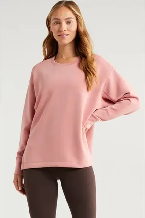 Zella Ultrasoft Scuba Knit Tunic in at Nordstrom, Size Medium