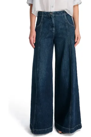 TWP Dancing in the Dark Wide Leg Jeans in at Nordstrom, Size 25