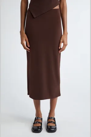 SANDY LIANG Axew Jersey Midi Skirt in at Nordstrom, Size X-Small