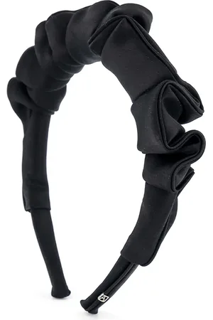 Alexandre de Paris Gathered Satin Headband in at Nordstrom