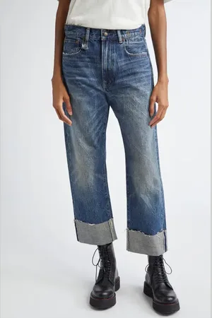 R13 Raw Hem Boyfriend Jeans in at Nordstrom, Size 26