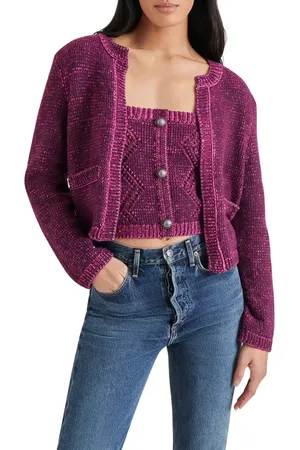 Steve Madden Emelia Sweater Jacket in at Nordstrom, Size Small