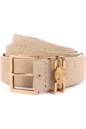 Kurt Geiger Shoreditch Calf Hair Belt in at Nordstrom, Size Large