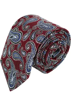 Trafalgar Wharton Wavy Paisley Silk Novelty Necktie in at Nordstrom