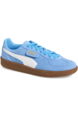 PUMA Palermo Sneaker in Team Light Blue- White at Nordstrom, Size 10