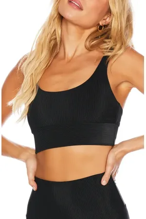 Beach Riot Leah Crop Sports Bra in at Nordstrom, Size Small