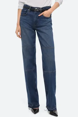 Helmut Lang Raw Edge Carpenter Jeans in at Nordstrom, Size 28