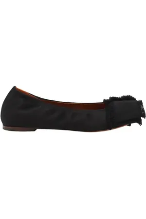 Lanvin BALLERINA FLAT WITH A SATIN BOW in at Nordstrom, Size 37