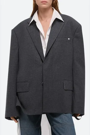 Helmut Lang Driver Wool Blend Blazer in at Nordstrom, Size Medium