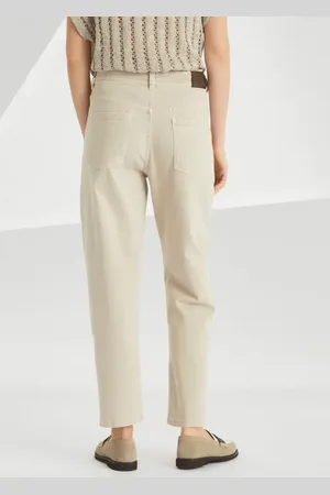 Brunello Cucinelli Baggy Tapered trousers in at Nordstrom, Size 40 It