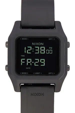 Nixon Staple Digital Rubber Strap Watch in at Nordstrom
