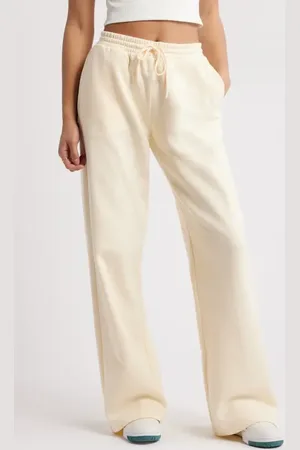 BP. Wide Leg Fleece Pants in at Nordstrom, Size Large