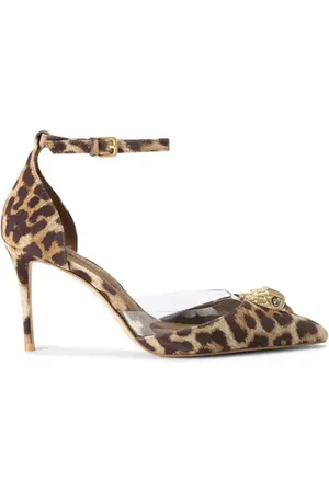 Kurt Geiger Belgravia Eagle Ankle Strap Pointed Toe Pump in at Nordstrom, Size 6Us