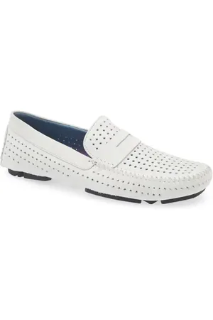 Robert Zur Flyer Perforated Driving Shoe in at Nordstrom, Size 8