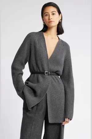 Nordstrom Rib Long Cardigan in at , Size Xx-Small