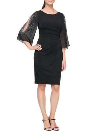 Alex Evenings Beaded Sheath Dress in at Nordstrom, Size 18