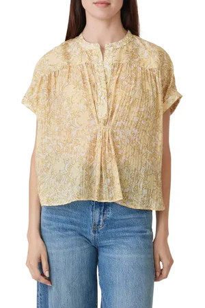 HABITUAL Half Placket Blouse in at Nordstrom, Size Small