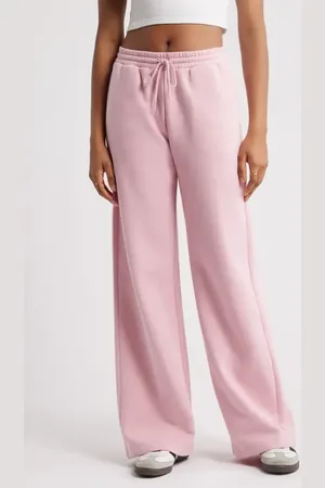 BP. Wide Leg Fleece Pants in at Nordstrom, Size Medium