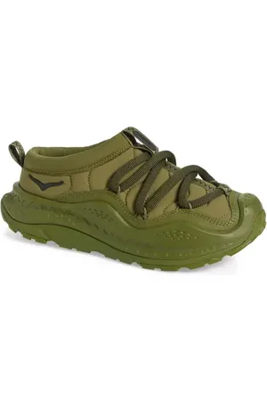 Hoka One One Gender Inclusive Ora Recovery Slip-On Sneaker in Forest Floor /Forest Floor at Nordstrom, Size 9