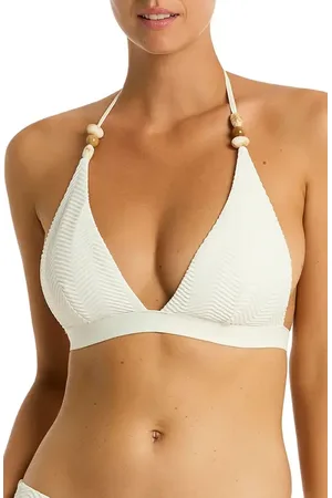 SEA LEVEL Caracus Triangle Halter Bikini Top in at Nordstrom, Size 8 Us